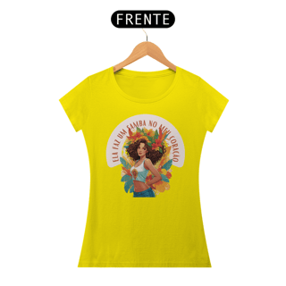 Nome do produto Baby Look Ela Faz Um Samba