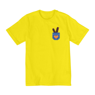 Nome do produto Camiseta Infantil Bolso de Chocolate