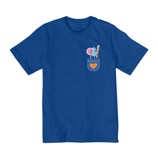 Nome do produto Camiseta Infantil Bolso de Pirulito