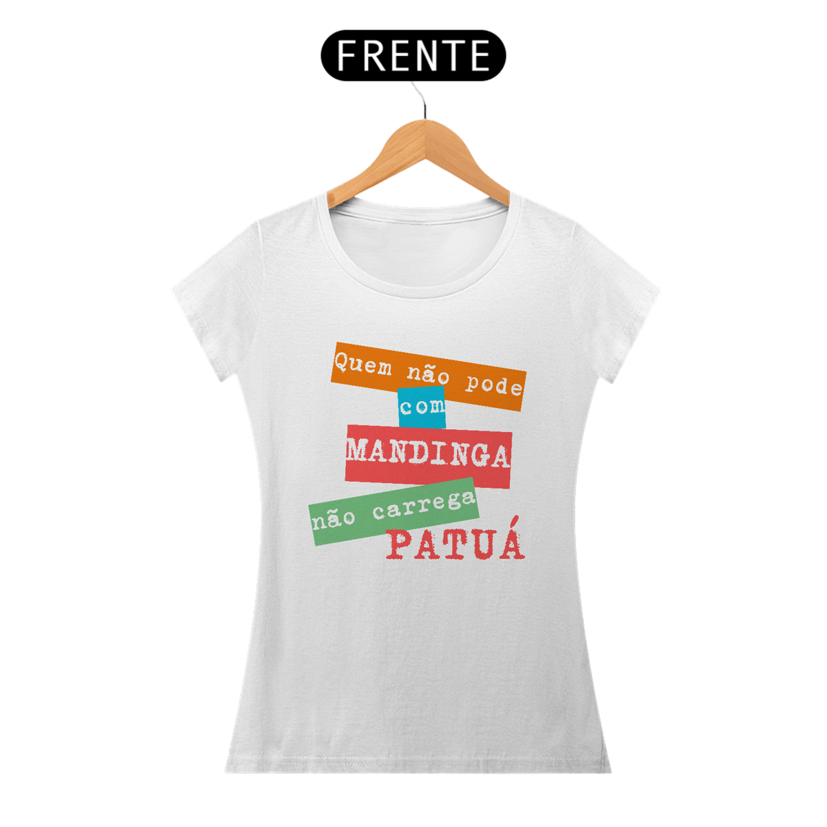 Nome do produto: Baby Look Quem Não Pode Com Mandinga