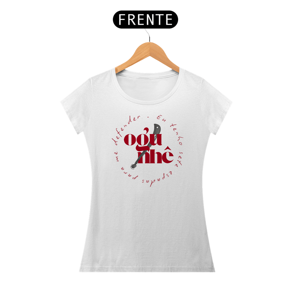 Nome do produto: Baby Look 7 Espadas - Ogunhê II