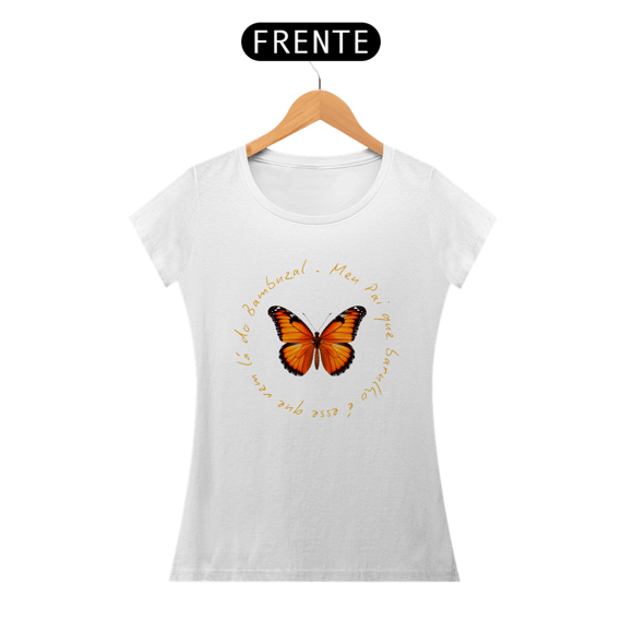 Baby Look Ventou no Bambuzal Borboleta I