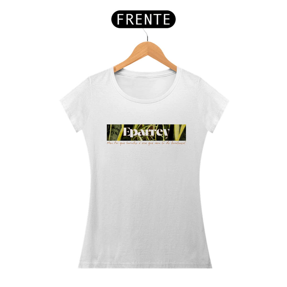 Nome do produto: Baby Look Espada de Iansã Laranja