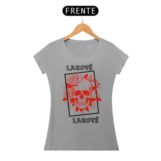 Nome do produto Baby Look Laroyê Caveira