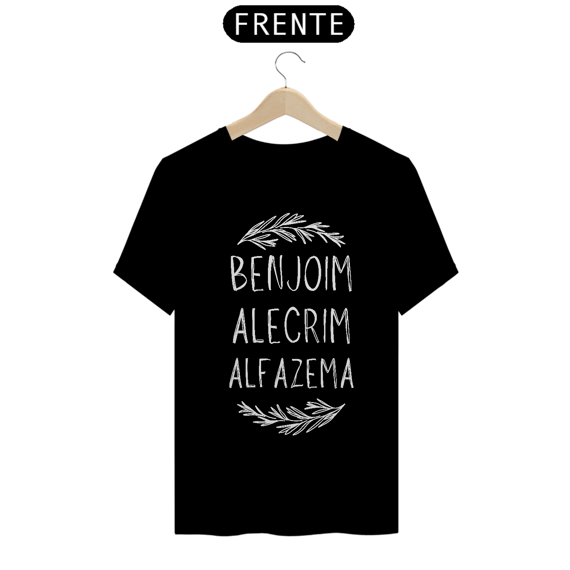 Camiseta Benjoim, Alecrim e Alfazema