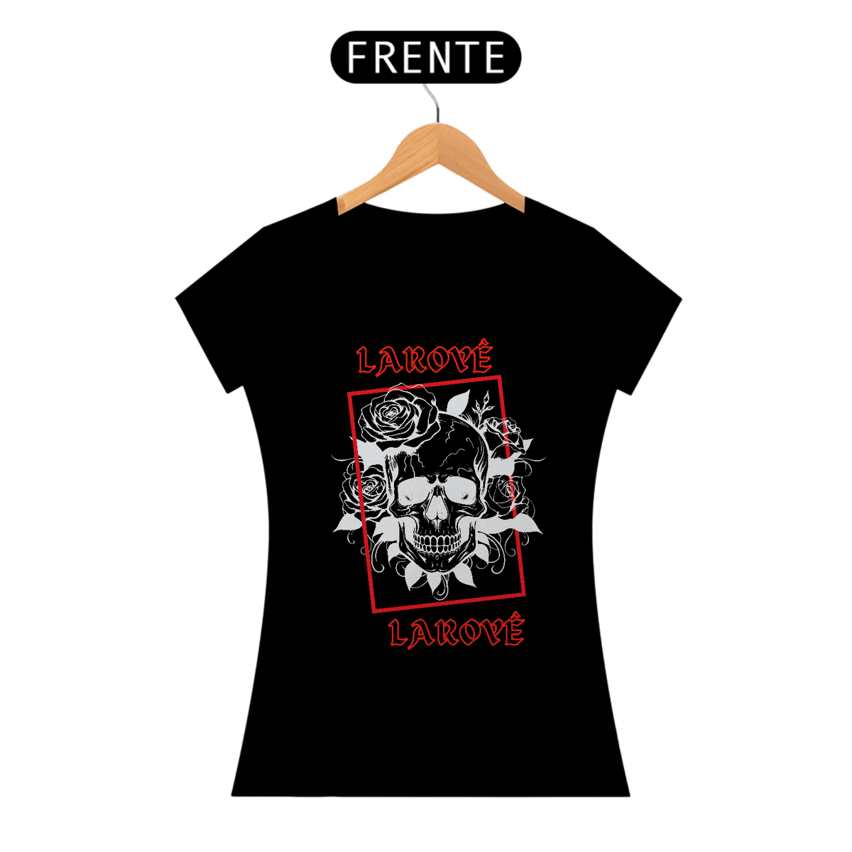 Nome do produto: Baby Look Laroyê Caveira