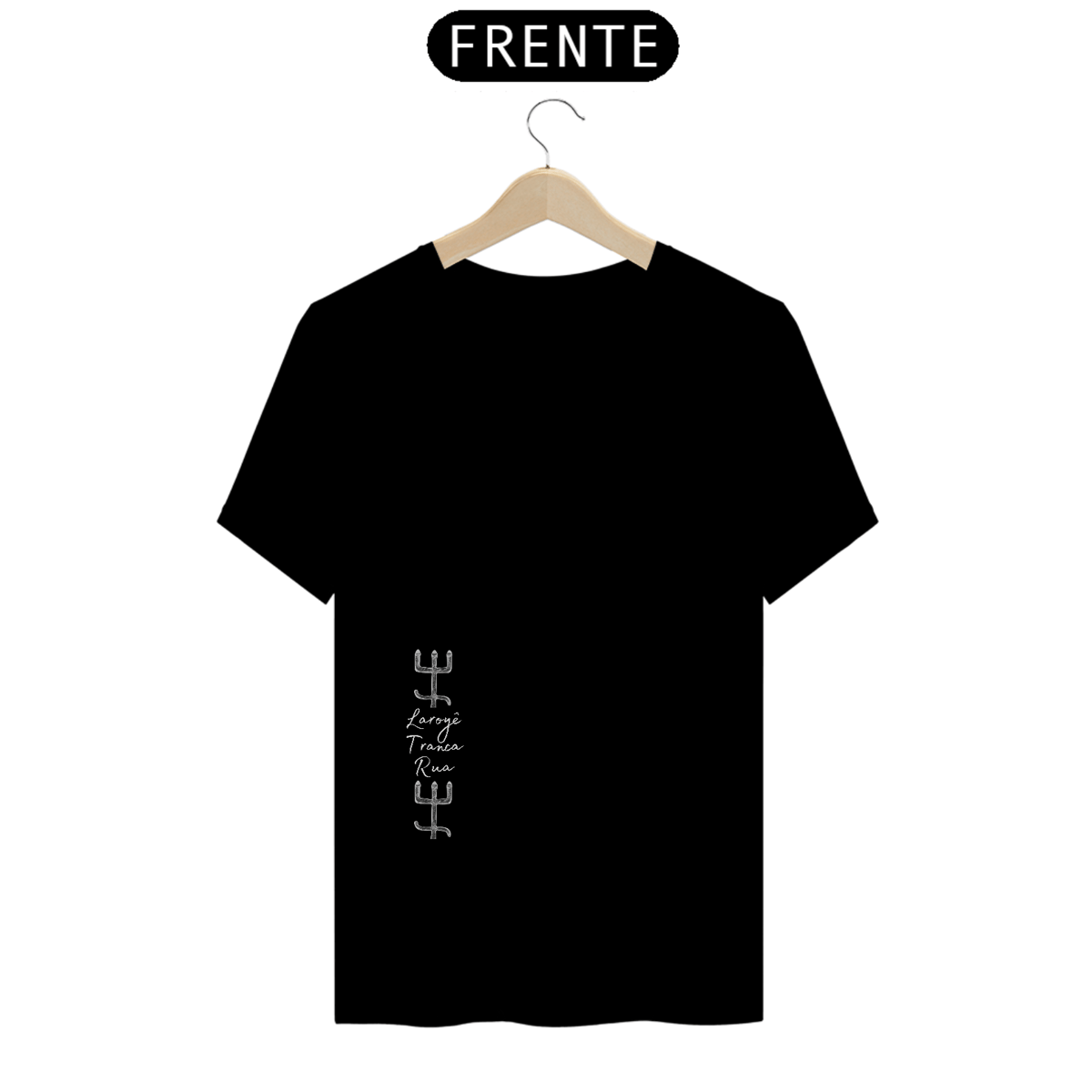 Nome do produto: Camiseta Proteção de Exu Tranca Rua