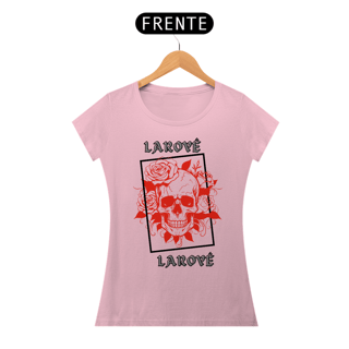 Nome do produto Baby Look Laroyê Caveira