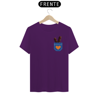Nome do produto Camiseta Bolso de Chocolate