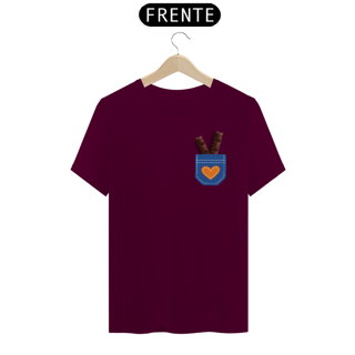 Nome do produto Camiseta Bolso de Chocolate