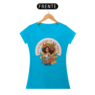 Nome do produto Baby Look Ela Faz Um Samba