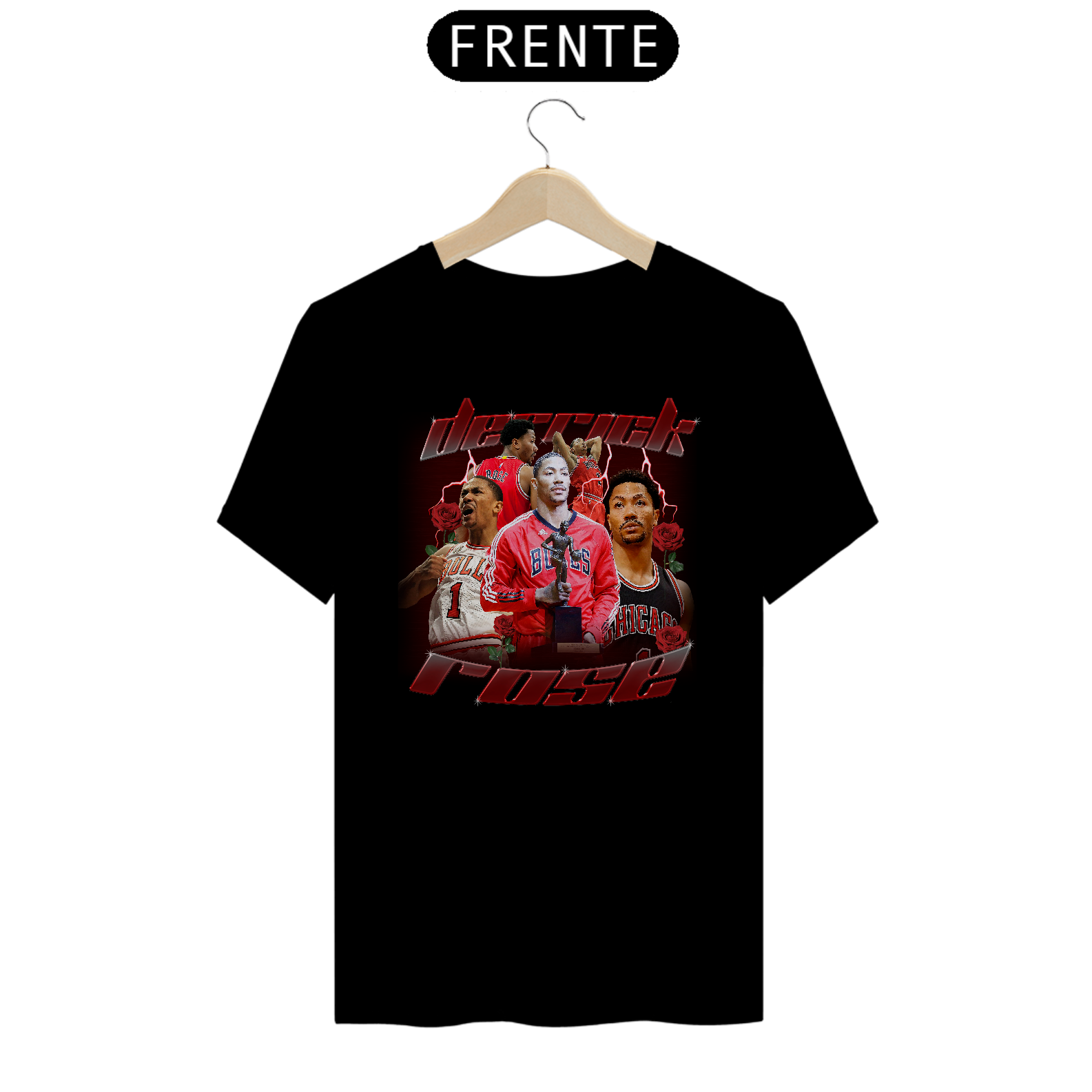 CAMISA BOOTLEG - DERRICK ROSE MVP