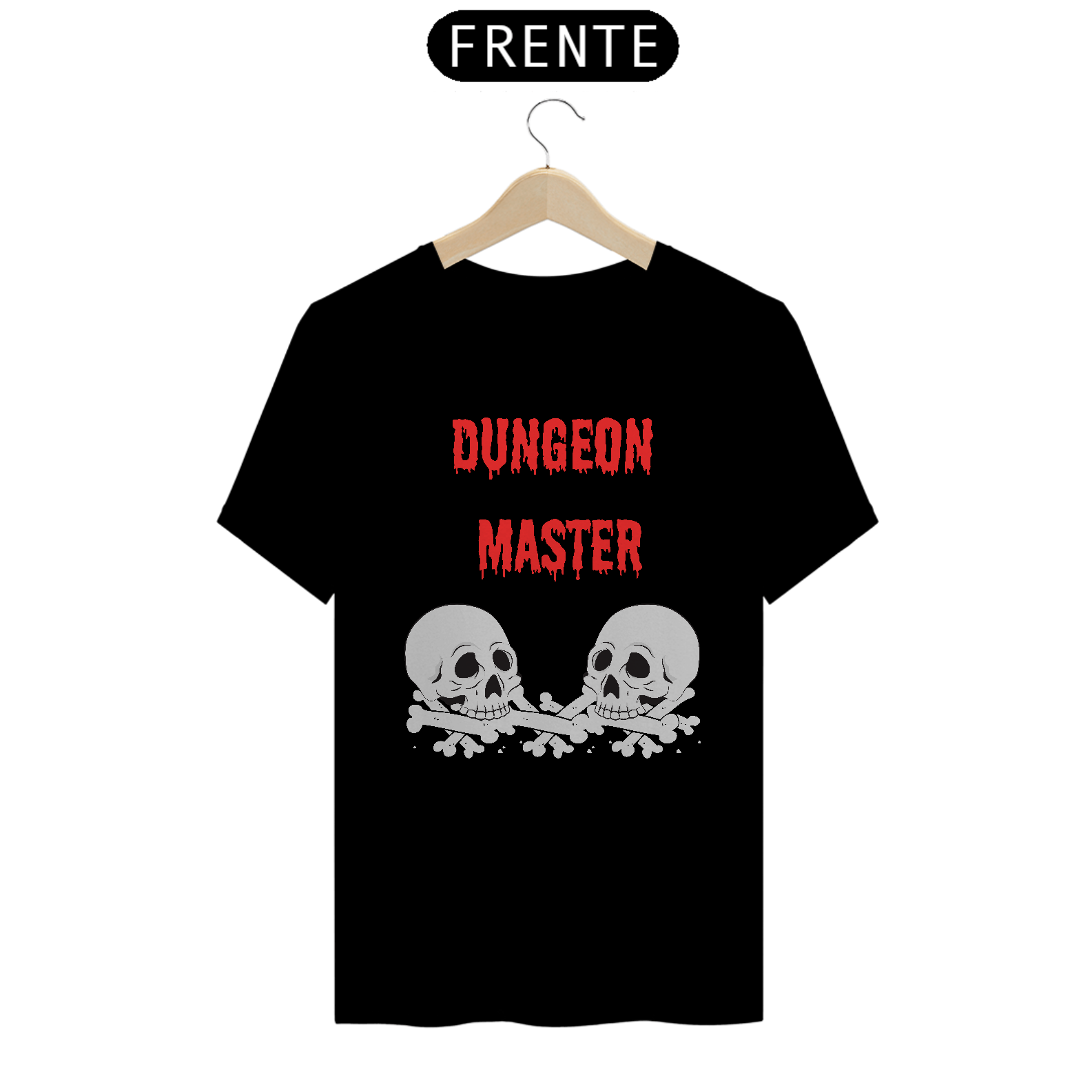 Camiseta 'Dungeon Master Caveiras'