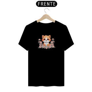 Camiseta 'Flower Cat'