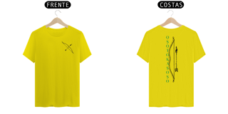 Nome do produto Camiseta Oxóssi - O Caçador de uma flecha só - Tecidos Claros