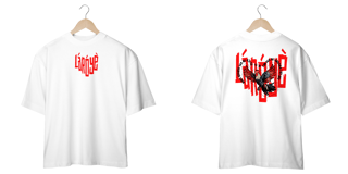 Nome do produto Exú - Salve, mensageiro! - Camiseta Oversized - Tecidos Claros