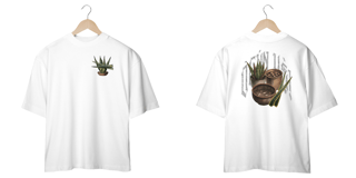 Nome do produto Ogum - Senhor de Irê! - Camiseta Oversized - Tecidos Claros