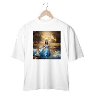 Nome do produto Iemanjá - Sereia do Mar - Camiseta Oversized 