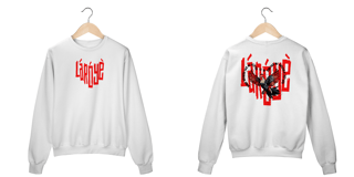 Nome do produto Exú - Salve, mensageiro! - Moletom  - Tecidos Claros