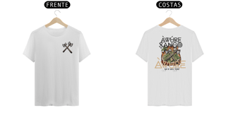 Nome do produto Camiseta Xangô - Venham Saudar o Rei - Tecidos Claros