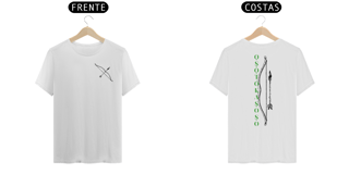 Nome do produto Camiseta Oxóssi - O Caçador de uma flecha só - Tecidos Claros