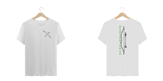 Nome do produto Oxóssi - O Caçador de uma flecha só - Plus Size - Tecidos Claros