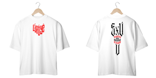 Nome do produto Exú na Defesa - Camisa Oversized - Tecidos Claros