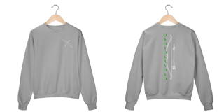 Nome do produto Oxóssi - O Caçador de uma flecha só - Moletom - Tecidos Escuros