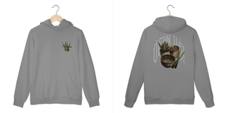 Nome do produto Ogum - Senhor de Irê! - Moletom Canguru - Tecidos Escuros