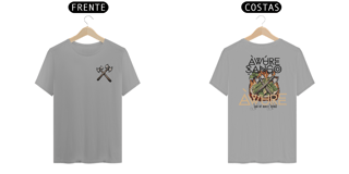 Nome do produto Camiseta Xangô - Venham Saudar o Rei - Tecidos Claros