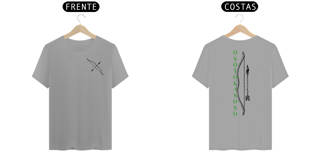 Nome do produto Camiseta Oxóssi - O Caçador de uma flecha só - Tecidos Claros