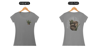 Nome do produto Camiseta Ogum - Senhor de Irê! - Tecidos Escuros - Feminina