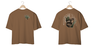 Nome do produto Ogum - Senhor de Irê! - Camiseta Oversized - Tecidos Escuros