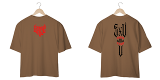 Nome do produto Exú na Defesa - Camisa Oversized - Tecidos Claros