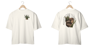 Nome do produto Ogum - Senhor de Irê! - Camiseta Oversized - Tecidos Claros