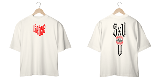 Nome do produto Exú na Defesa - Camisa Oversized - Tecidos Claros