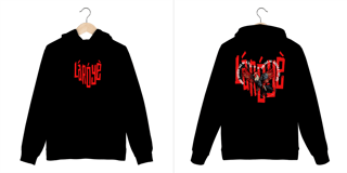 Nome do produto Exú - Salve, mensageiro! - Moletom com Canguru - Tecidos Escuros