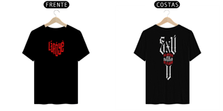 Nome do produto Exú na Defesa - Camisa Masculina - Tecidos Escuros