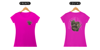 Nome do produto Camiseta Ogum - Senhor de Irê! - Tecidos Escuros - Feminina