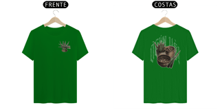 Nome do produto Camiseta Ogum - Senhor de Irê! - Tecidos Escuros