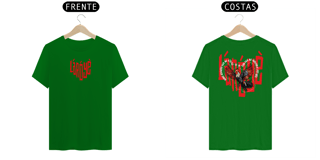 Nome do produto Camiseta Exú - Salve, mensageiro! - Tecidos Escuros