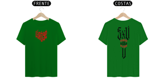Nome do produto Exú na Defesa - Camisa Masculina - Tecidos Claros