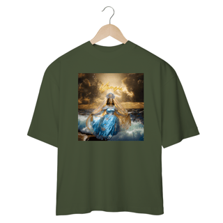 Nome do produto Iemanjá - Sereia do Mar - Camiseta Oversized 