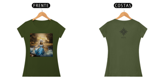 Nome do produto Camiseta Iemanjá - Sereia do Mar - Feminina
