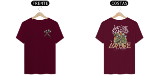 Nome do produto Camiseta Xangô - Venham Saudar o Rei - Tecidos Escuros