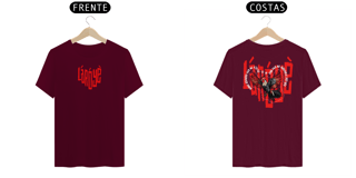 Nome do produto Camiseta Exú - Salve, mensageiro! - Tecidos Escuros