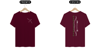 Nome do produto Camiseta Oxóssi - O Caçador de uma flecha só - Tecidos Escuros
