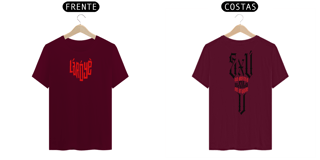 Nome do produto Exú na Defesa - Camisa Masculina - Tecidos Claros