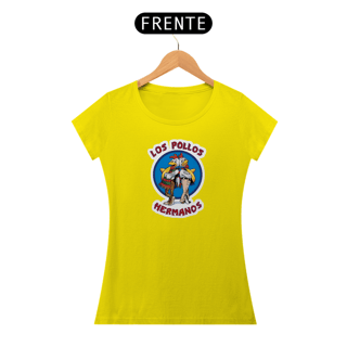 Nome do produtoCamiseta Los Pollos Hermanos Feminina - Breaking Bad