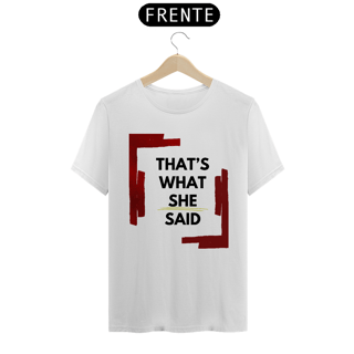Nome do produtoCamiseta That
